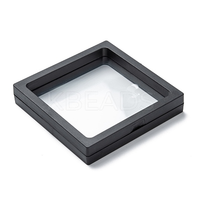 Square Transparent PE Thin Film Suspension Jewelry Display Stands CON-D009-03A-02-1
