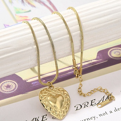 Ion Plating(IP) 304 Stainless Steel Pendant Necklace NJEW-K255-12G-1