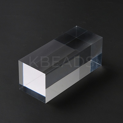 Square Transparent Acrylic Jewelry Display Pedestals LS-ODIS-WH0329-31E-1