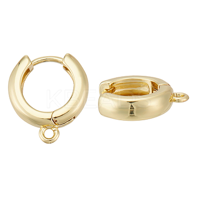 5Pairs Brass Hoop Earring Findings KK-ME0002-51-1