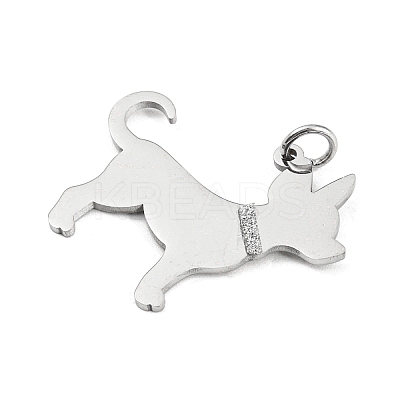 Non-Tarnish 304 Stainless Steel Pendants STAS-E205-14P-1