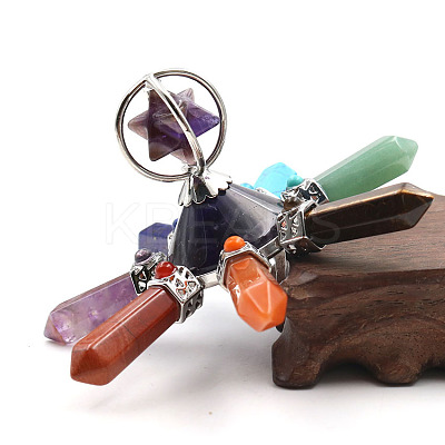 7 Chakra Gemstone Bullet Points Energy Generators G-PW0007-138D-1