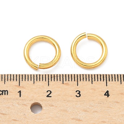 Brass Open Jump Rings KK-H532-43H-G-1