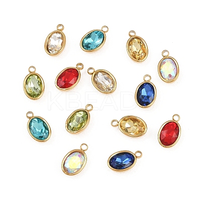 Glass Charms STAS-P437-15D-G-1