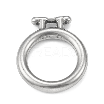 Non-Tarnish 304 Stainless Steel Pendants STAS-F287-34P-1