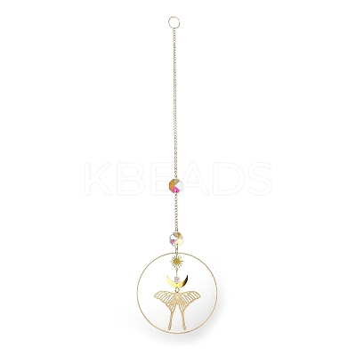 Brass Big Pendant Decorations LS-HJEW-M005-03G-02-1