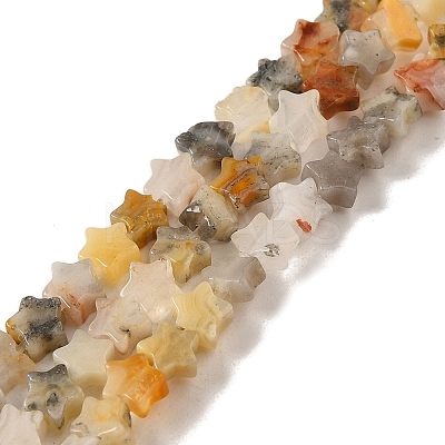Natural Crazy Lace Agate Beads Strands G-G085-B39-01-1
