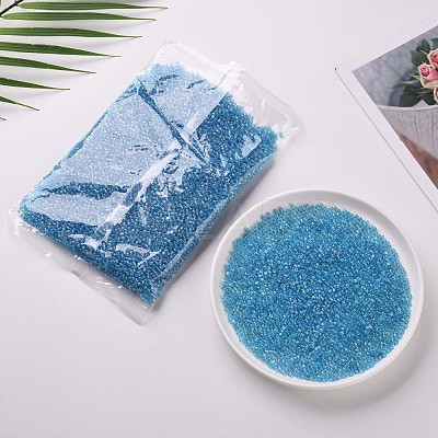 8/0 Round Glass Seed Beads SEED-US0003-3mm-163-1