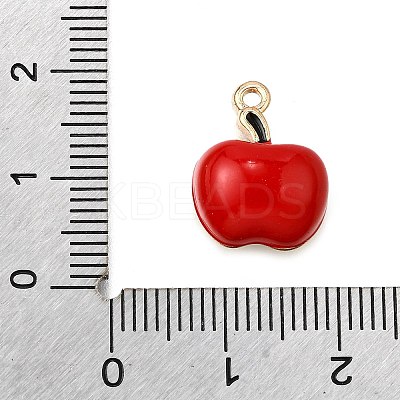 Alloy Enamel Pendants ENAM-D303-06G-01-1