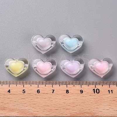 Transparent Acrylic Beads TACR-S152-08A-1