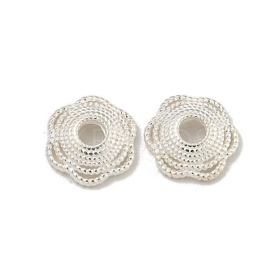 925 Sterling Silver Bead Caps STER-C007-04E-S-1