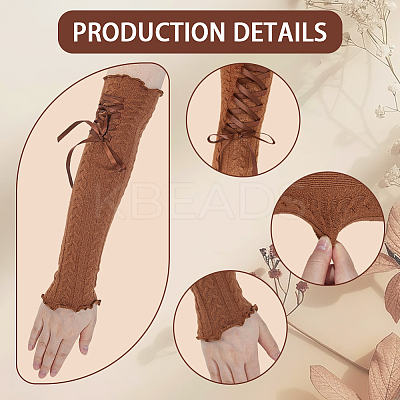 Polyester Arm Warmers AJEW-WH20067-061A-1