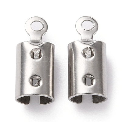 Tarnish Resistant 304 Stainless Steel Cord Ends STAS-H124-11P-1