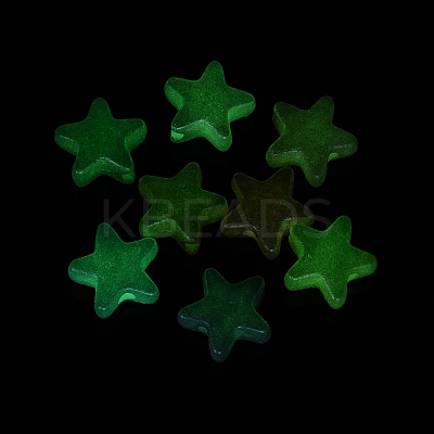 Luminous Opaque Acrylic Beads OACR-N160-59-1