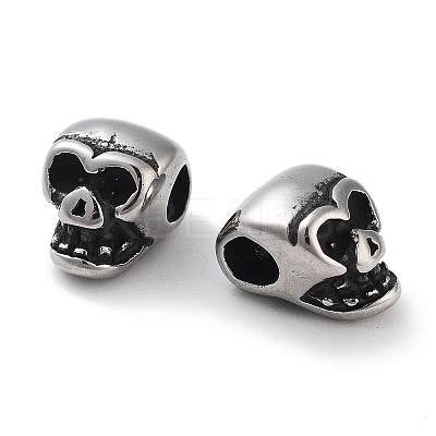 304 Stainless Steel Beads STAS-M057-19AS-1