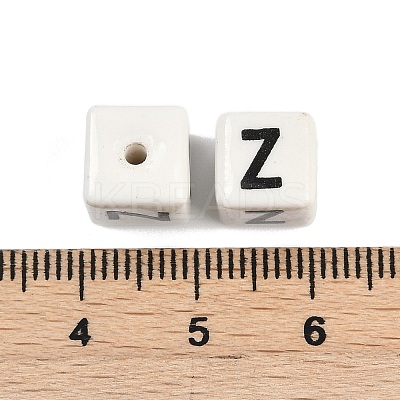 Porcelain Beads X1-PORC-R003-08Z-1