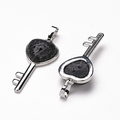 Natural & Synthetic Gemstone Pendants G-I321-06P-1