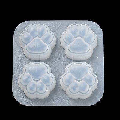 Paw Print Shape Food Grade Silicone Molds LS-DIY-F147-02-1
