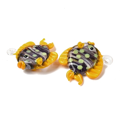 Handmade Lampwork Pendants LAMP-B035-01A-05-1