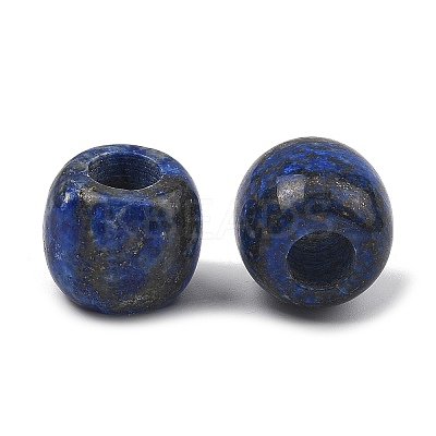 Natural Lapis Lazuli Large Hole Beads GG-CBA02C4-02-1