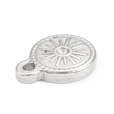 Tarnish Resistant 304 Stainless Steel Pendant Rhinestone Settings STAS-F287-54P-1
