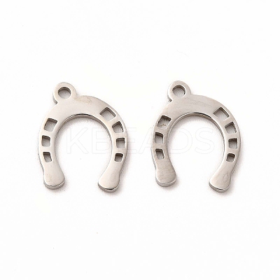 Non-Tarnish 201 Stainless Steel Charms STAS-E188-05P-1