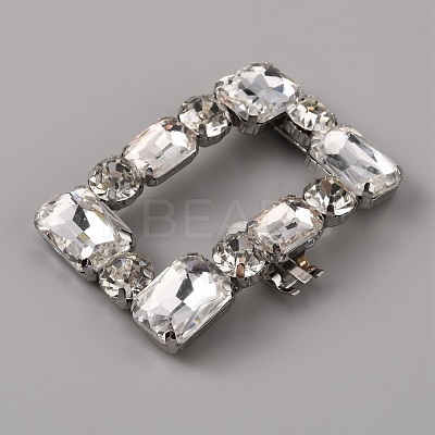 Alloy Rhinestone Shoe Decoration AJEW-WH0248-222-1