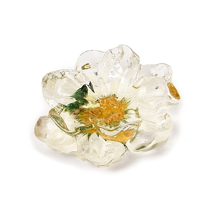 Transparent Resin Cabochons RE-CBA7537-01A-1