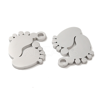 Non-Tarnish 304 Stainless Steel Charms STAS-J042-25P-1