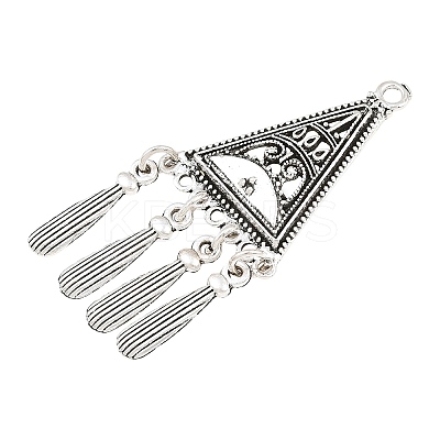 Tibetan Style Alloy Big Pendants AL-CBAAECB-02AS-E-1