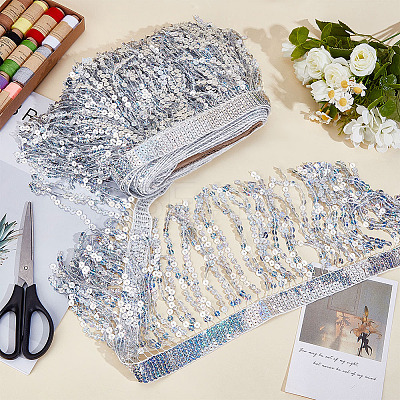 Polyester & PET Garment Accessory DIY-WH0678-121A-1