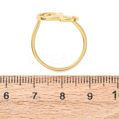 Brass Finger Rings for Women KK-CBA3D94-02G-1