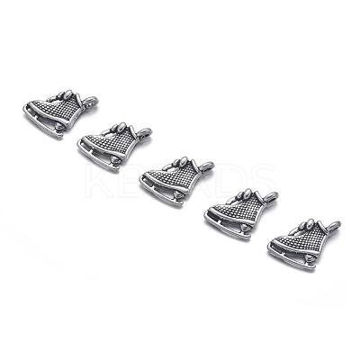 Hobby Pendants Tibetan Style Alloy Sport Pendants X-TIBEP-A100859-S-FF-1