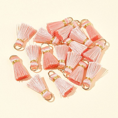20Pcs Handmade Polycotton(Polyester Cotton) Tassel Decorations FIND-FS0003-27H-1