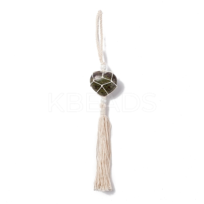 Natural Dragon Blood Pendant Decorations HJEW-E579-01A-1