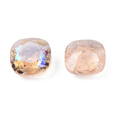 Glass Rhinestone Cabochons MRMJ-N029-02B-06-1