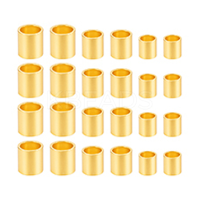 90Pcs 3 Styles 925 Sterling Silver Tube Beads FIND-PH0028-57G-1