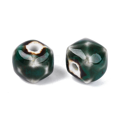 Vintage Handmade Porcelain Beads PORC-N013-18-05-1