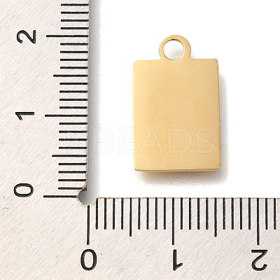PVD Vacuum Plating 304 Stainless Steel Pendants STAS-P371-080G-1