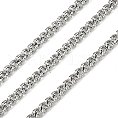 304 Stainless Steel Curb Chains CHS-B016B-P-1
