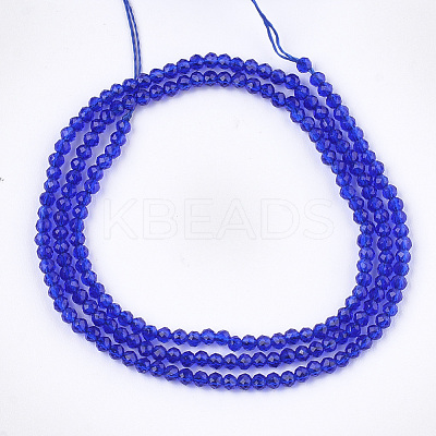 Synthetic Quartz Crystal Beads Strands G-T119-05C-1