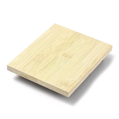 9-Slot Rectangle Wood Earring Display Stands EDIS-R027-04F-1
