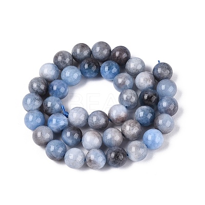 Natural Quartz Beads Strands G-N363-10mm-01-1