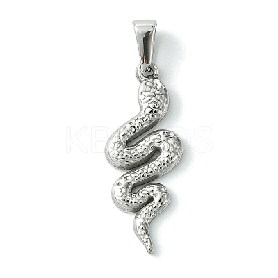 Non-Tarnish 304 Stainless Steel Pendants STAS-L275-01E-P-1