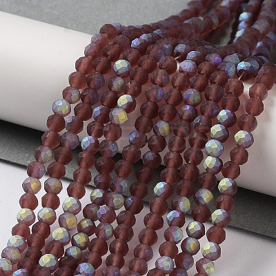 Imitation Jade Glass Beads Strands LS-EGLA-A034-T3mm-MB13-1