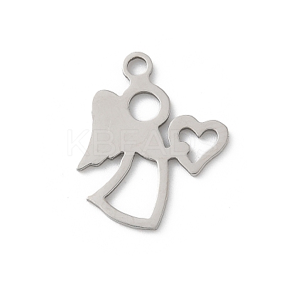 201 Stainless Steel Pendants STAS-S157-01D-P-1
