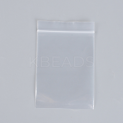 100Pc 6X4cm Zipper Closure Bags Clear Bag Reclosable Plastic Small