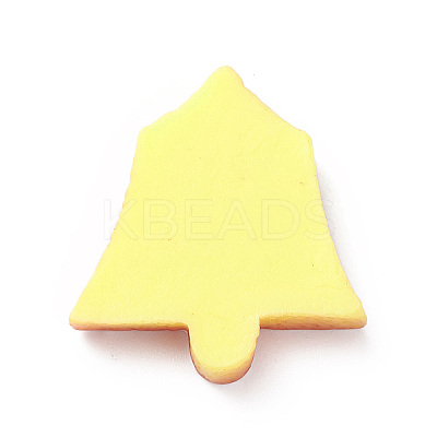 Christmas Opaque Resin & Plastic Imitation Biscuits Decoden Cabochons RESI-K019-54I-1