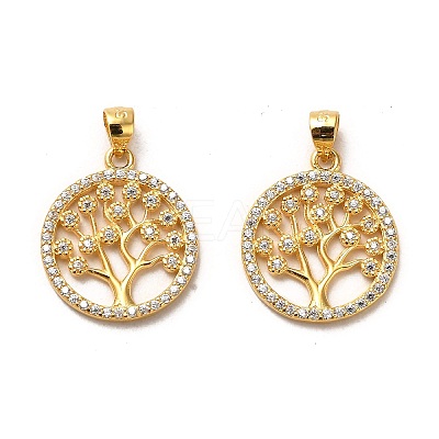 925 Sterling Silver Pendant STER-H110-17G-1