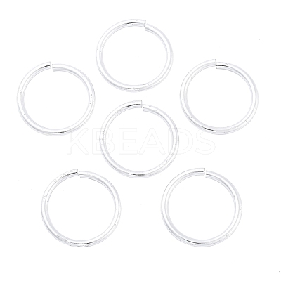 Aluminum Open Jump Rings FIND-G086-01H-S-1